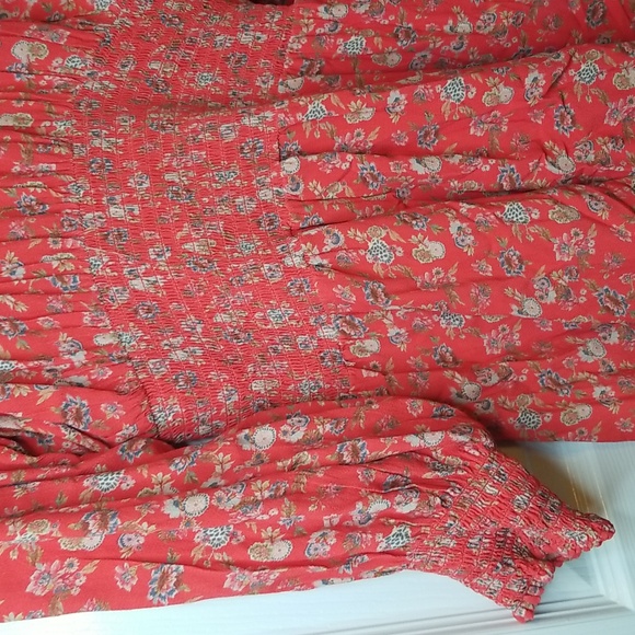 Cleobella Ella Long Sleeve Printed Mini Dress Size Medium - Picture 12 of 17